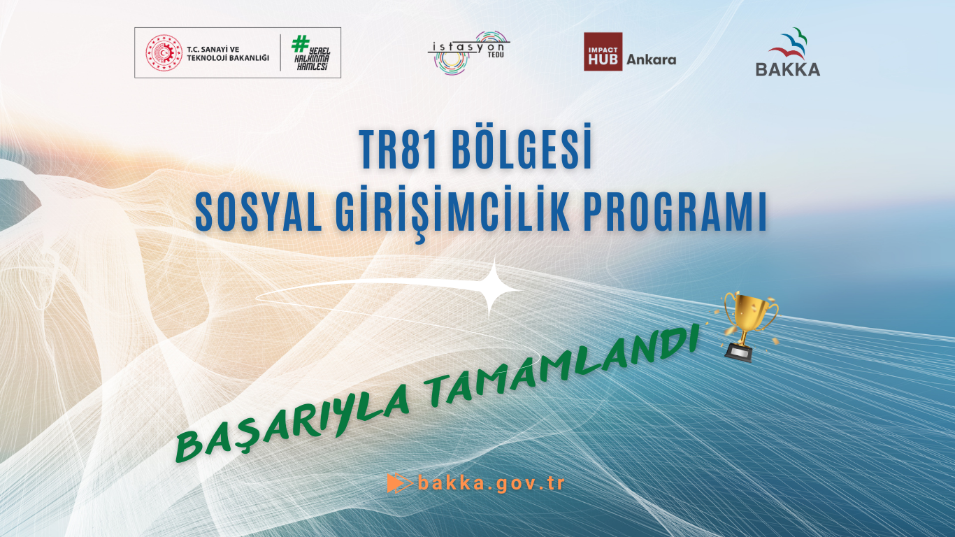 TR81 Bölgesi Sosyal Girişimcilik Programı Tamamlandı