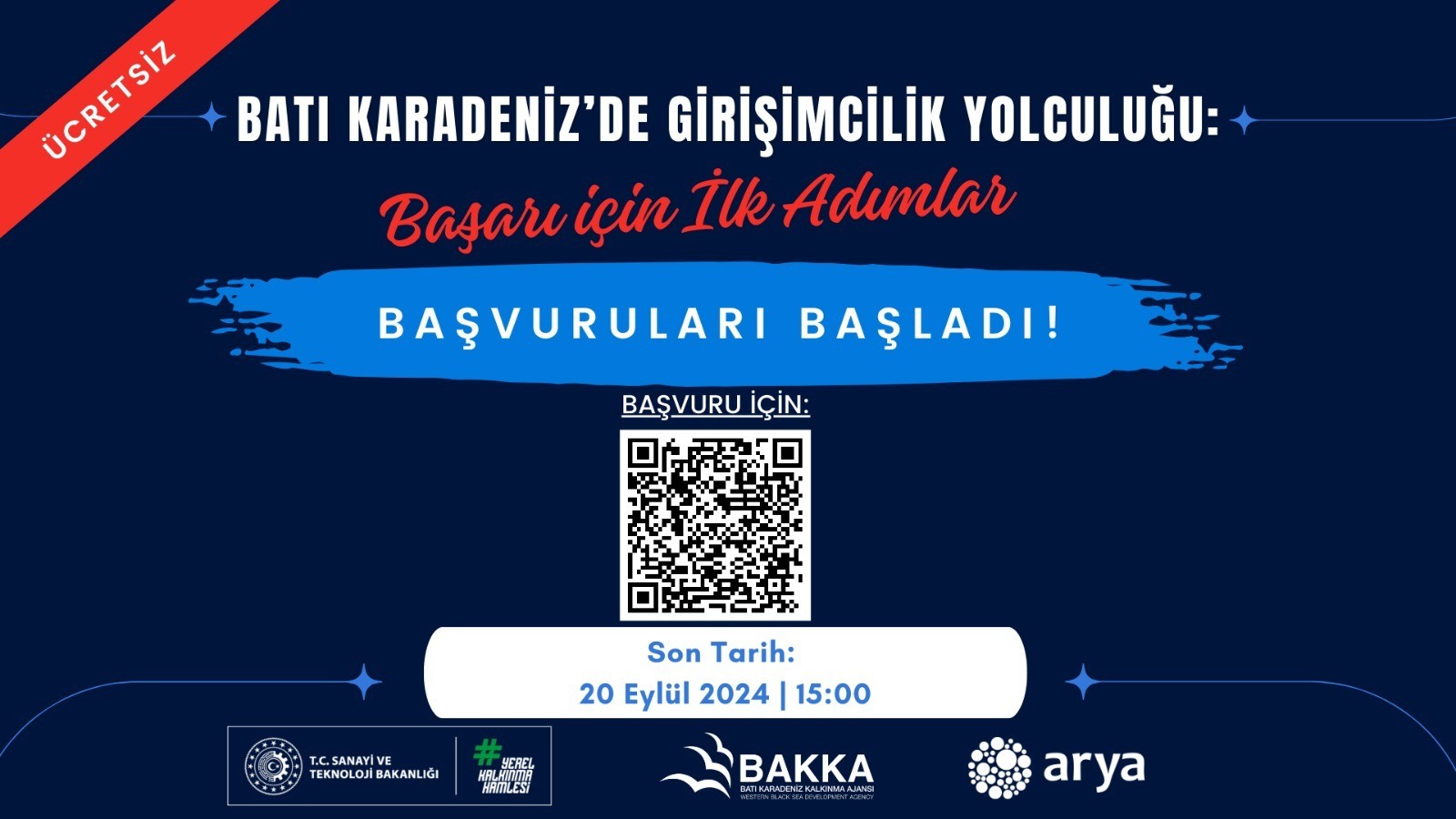 Girişimcilik Eğitimleri için Ön Başvurular Başladı